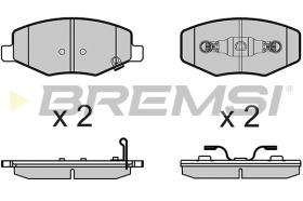 BREMSI BP3658 - B. PADS DR