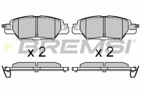 BREMSI BP3661 - B. PADS FIAT, ABARTH, MAZDA