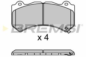 BREMSI BP3670 - B. PADS CADILLAC, CHEVROLET, JEEP