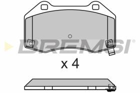 BREMSI BP3675 - B. PADS OPEL