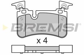 BREMSI BP3676 - B. PADS MERCEDES-BENZ