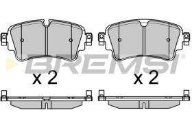 BREMSI BP3688 - B. PADS VW, AUDI