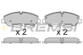 BREMSI BP3744 - B. PADS HYUNDAI