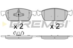 BREMSI BP3751 - B. PADS FORD