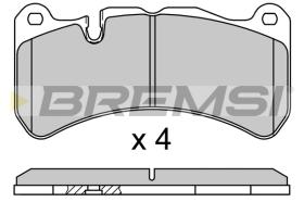 BREMSI BP3752 - B. PADS MERCEDES-BENZ, MASERATI