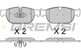 BREMSI BP3756 - B. PADS VOLVO