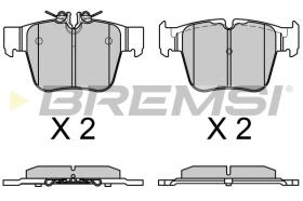 BREMSI BP3757 - B. PADS MERCEDES-BENZ