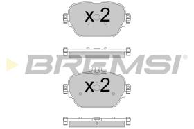 BREMSI BP3770 - B. PADS MERCEDES-BENZ