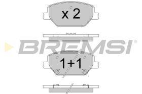 BREMSI BP3775 - B. PADS OPEL, CHEVROLET