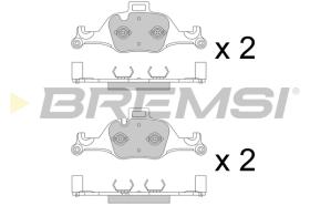 BREMSI BP3777 - B. PADS BMW