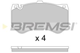 BREMSI BP3779 - B. PADS MERCEDES-BENZ