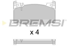 BREMSI BP3783 - B. PADS MERCEDES-BENZ