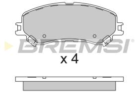 BREMSI BP3793 - B. PADS RENAULT