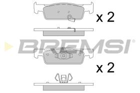 BREMSI BP3798 - B. PADS SMART