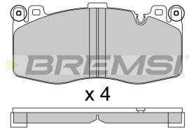 BREMSI BP3801 - B. PADS BMW