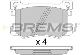 BREMSI BP3813 - B. PADS HYUNDAI