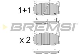 BREMSI BP3822 - B. PADS HYUNDAI