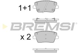 BREMSI BP3831 - B. PADS HYUNDAI