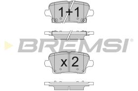 BREMSI BP3841 - B. PADS OPEL