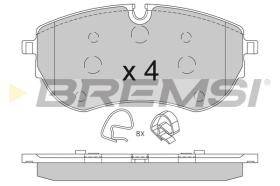 BREMSI BP3849 - B. PADS VW