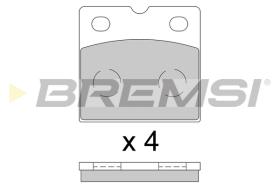 BREMSI BP3851 - B. PADS AUDI, ASTON MARTIN, TESLA