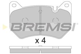 BREMSI BP3852 - B. PADS AUDI