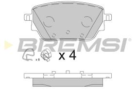 BREMSI BP3855 - B. PADS MERCEDES-BENZ