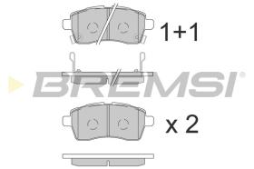 BREMSI BP3858 - B. PADS SUZUKI