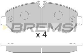 BREMSI BP3864 - B. PADS MERCEDES-BENZ