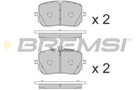 BREMSI BP3865 - B. PADS MERCEDES-BENZ