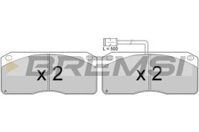 BREMSI BP7239 - B. PADS IVECO EUROCARGO I III 80 E 21, 8