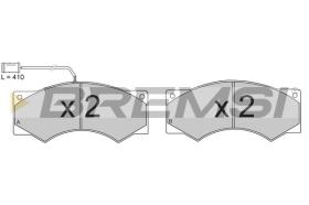 BREMSI BP7266 - B. PADS DAF 45 FA 45.150 B11,FA 45.150 C