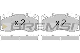 BREMSI BP7272 - B. PADS IVECO