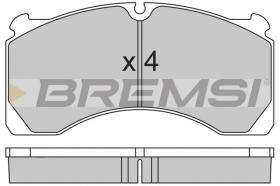 BREMSI BP7295 - B. PADS MERITOR LM LM