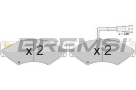 BREMSI BP7303 - B. PADS IVECO