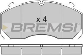 BREMSI BP7304 - B. PADS DAF SB SB 2300