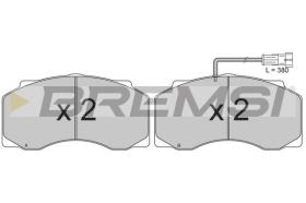 BREMSI BP7306 - B. PADS DAF