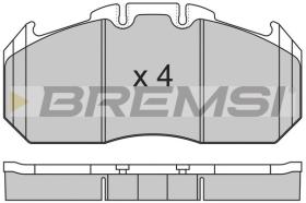 BREMSI BP7310 - B. PADS MAN TGA 18.310 FLLRS, FLLS, FLRS