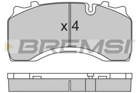 BREMSI BP7313 - B. PADS DAF LF 55 FA 55.180