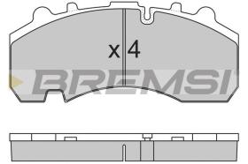 BREMSI BP7314 - B. PADS BPW SH SHSF 10010 15 ECO