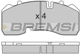 BREMSI BP7315 - B. PADS BPW SKH SKHB 9010