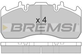 BREMSI BP7324 - B. PADS RENAULT TRUCKS MIDLUM 190.16