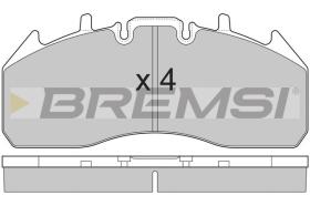 BREMSI BP7326 - B. PADS RENAULT TRUCKS MAGNUM DXI 12 440