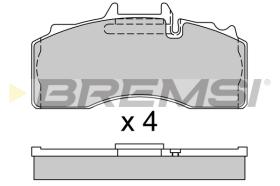 BREMSI BP7334 - BRAKE PADS 29227