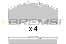 BREMSI BP7335 - B. PADS FOR SYSTEM BPW 29267