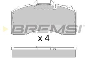 BREMSI BP7340 - B. PADS MITSUBISHI, DODGE