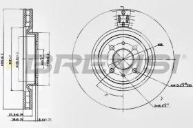 BREMSI CD7002V - B. DISC FRONT DIA.305 VENT. FIAT COUPE'