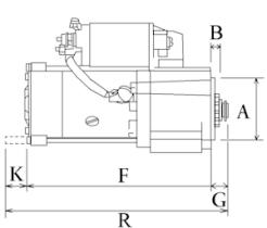 CARGO 116618 - MOTOR DE ARRANQUE