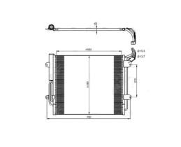 ACR 300756 - CONDENSADOR, AIRE ACONDICIONADO