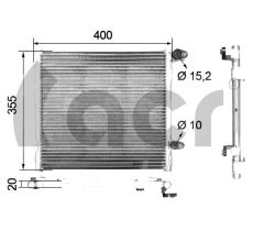 ACR 300796 - CONDENSADOR, AIRE ACONDICIONADO